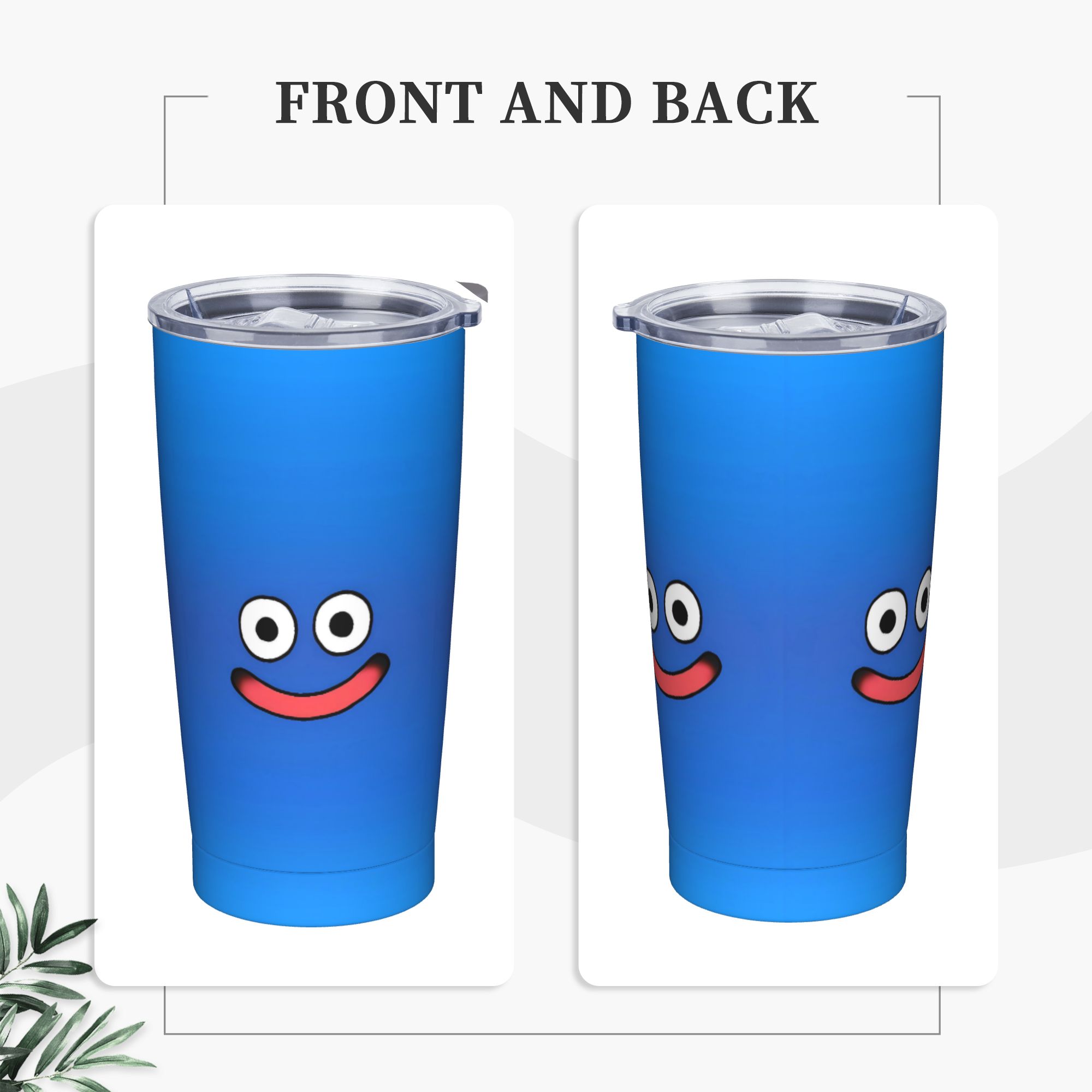 Office Quest - D-Dragon Quest Slime Stainless Steel Tumbler