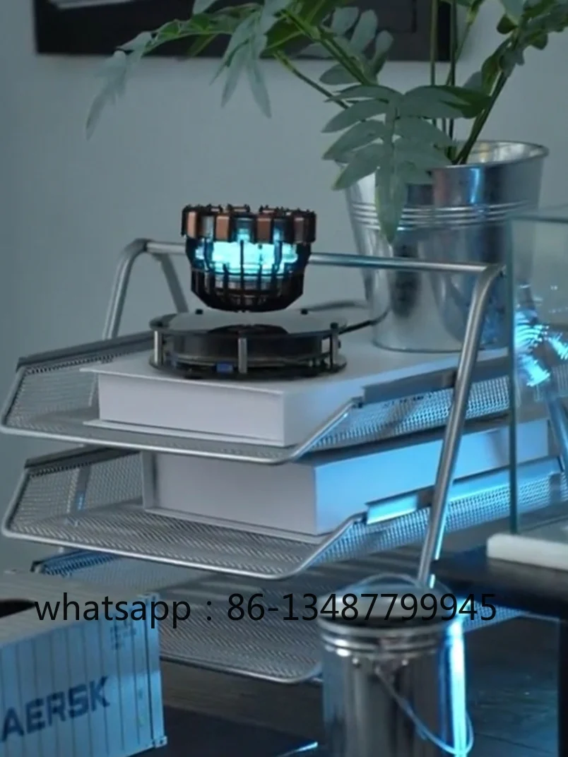 Office Tech Equipment - 2025NEW Maglev Iron Man Reactor Figure