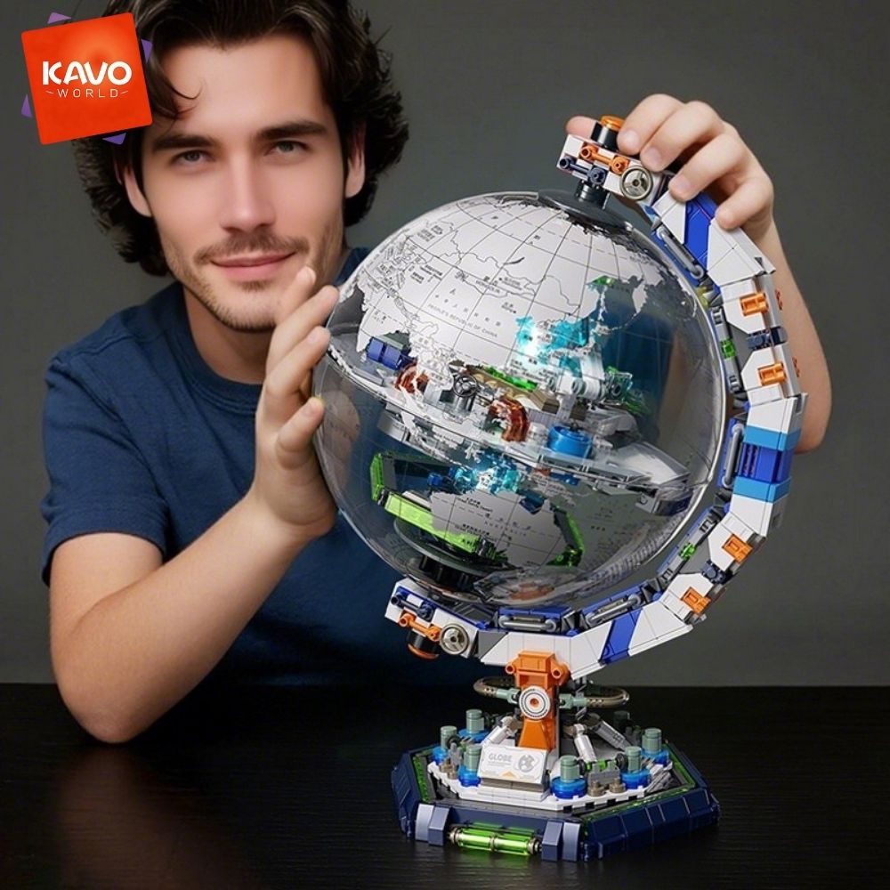 KAVOWORLD 1793PCS Sci-Fi Skyve - Office Tech Certification recension och pris