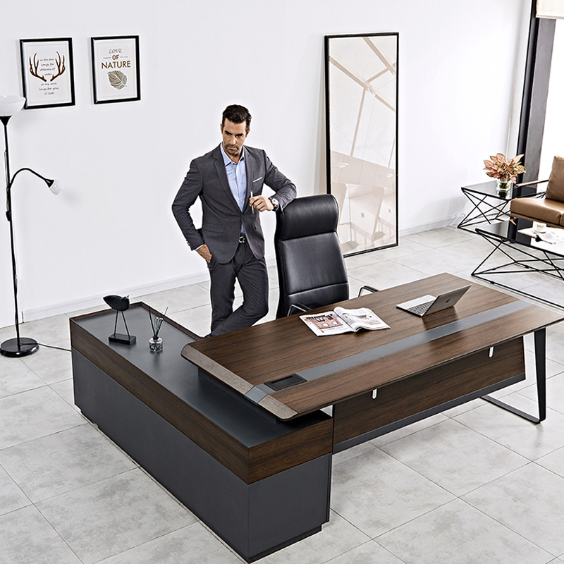 Modern Luxury Wooden Office De - Office Tech Design recension och pris