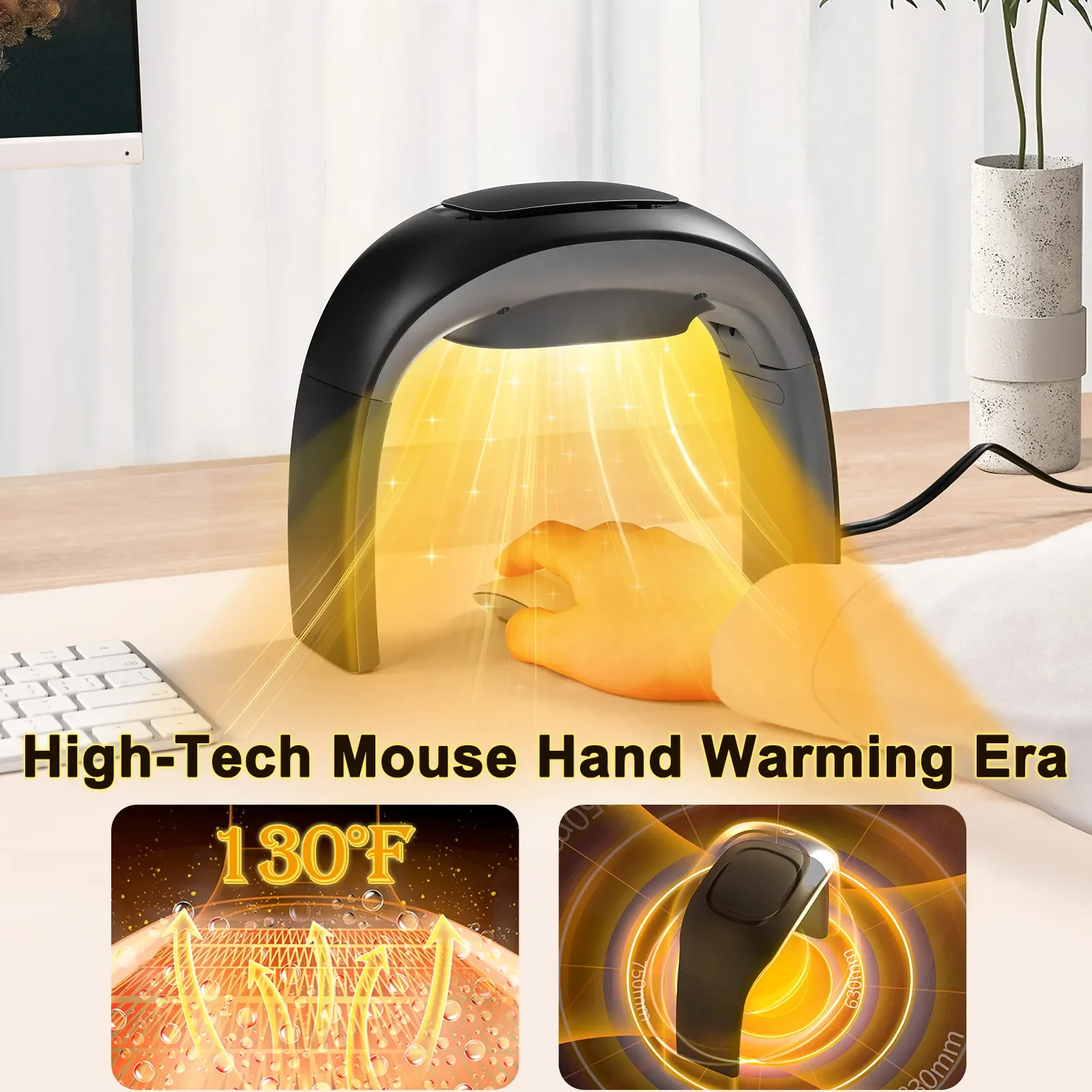 Eary Portable Winter Mouse Han - Office Tech Gear recension och pris