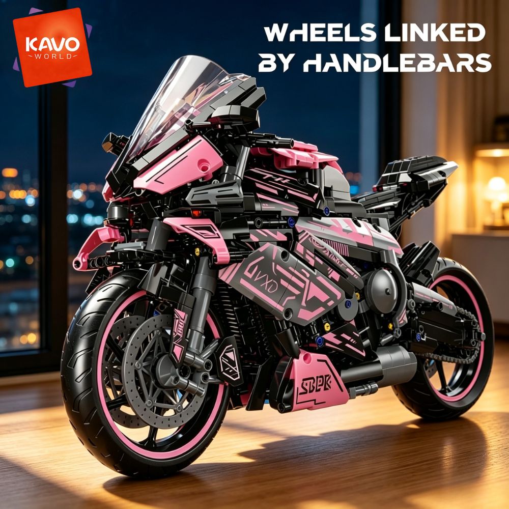 KAVOWORLD 1:5 Large Scale Moto - Office Tech Certification recension och pris
