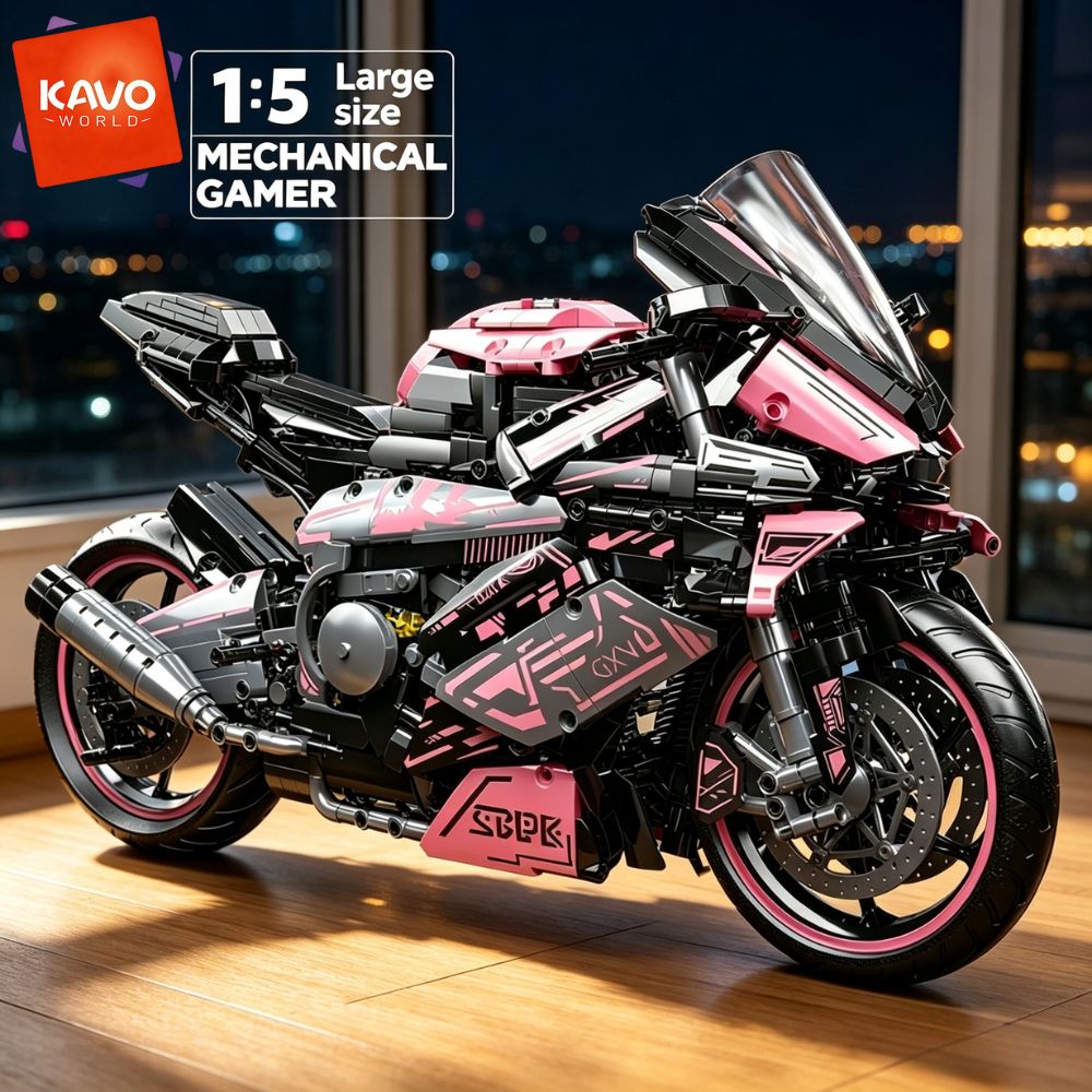 KAVOWORLD 1:5 Large Scale Moto - Office Tech Certification recension och pris